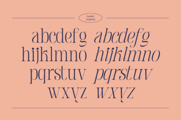 Quirky Fashion Font PNG with transparent background - Preview 4