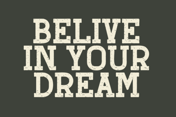 Retro Grade Font PNG with transparent background - Preview 4