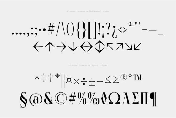Ao Astoria Font - Preview 3