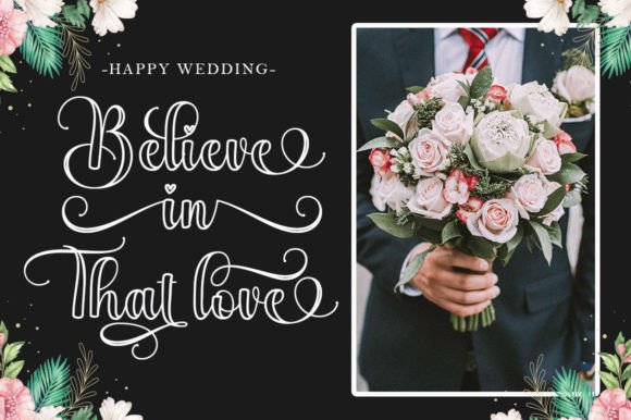 Abigail Outline Font - Preview 4