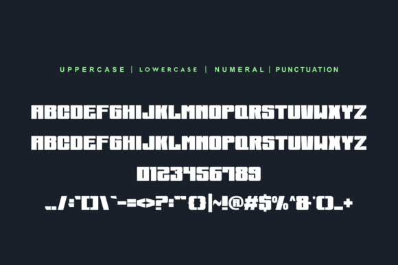Amoun Hokagen Font - Preview 6