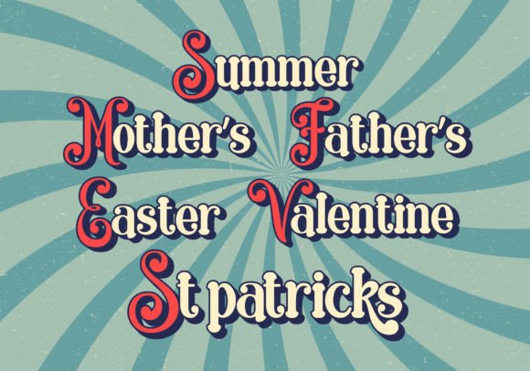 Back to Vintage Font - Preview 3