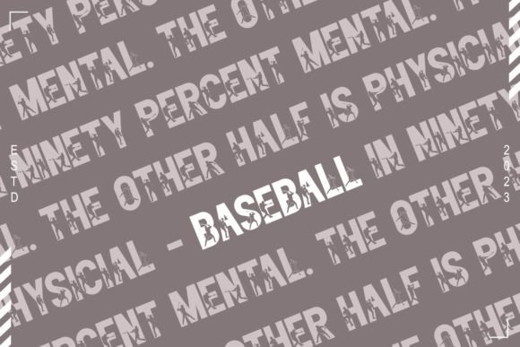 Baseball Font - Preview 2