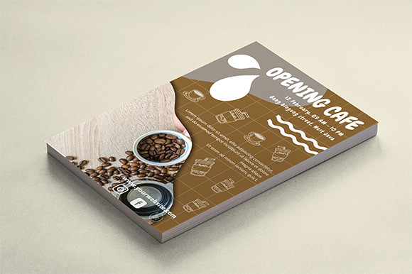 Canva Template Opening Cafe