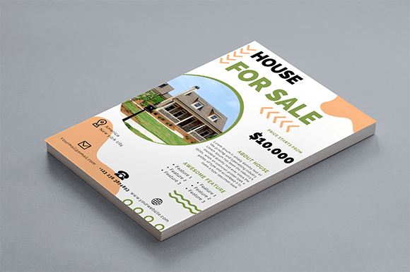 Preview of Canva Template Real Estate Business real estate social media template