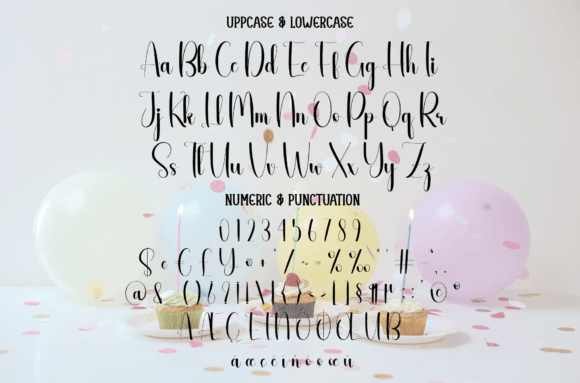 Cupcake Font - Preview 6