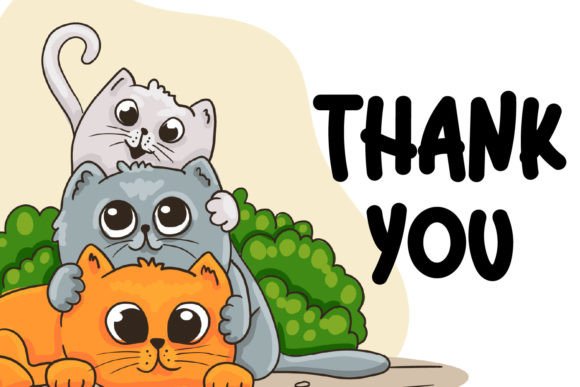 Cute Cats Font - Preview 3