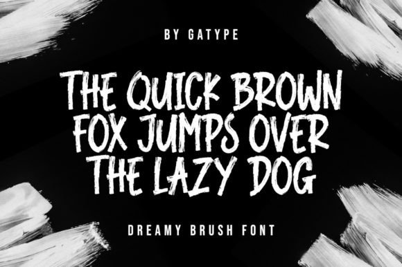 Dreamy Brush Font - Preview 3