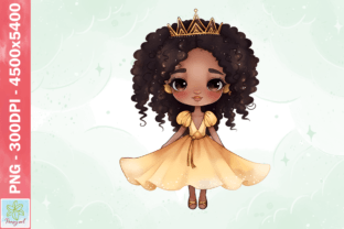 Little Black Princess PNG Set Graphic by Artistry Alley · Creative Fabrica