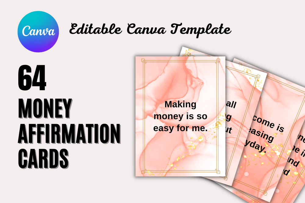 MONEY AFFIRMATION CARDS PRINTABLE