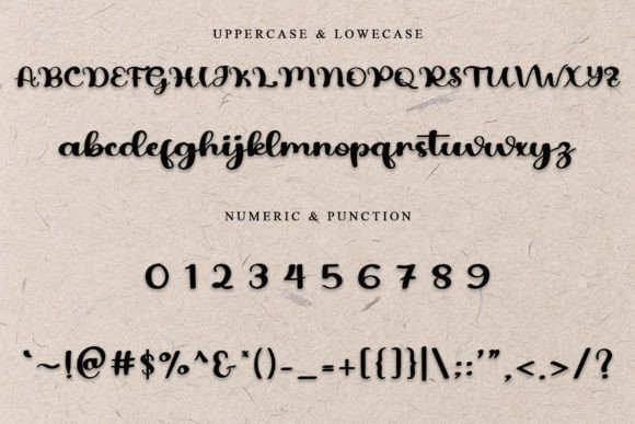 Paper Font PNG with transparent background - Preview 4