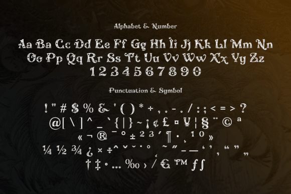 Benevolent Decorative Font - Preview 4