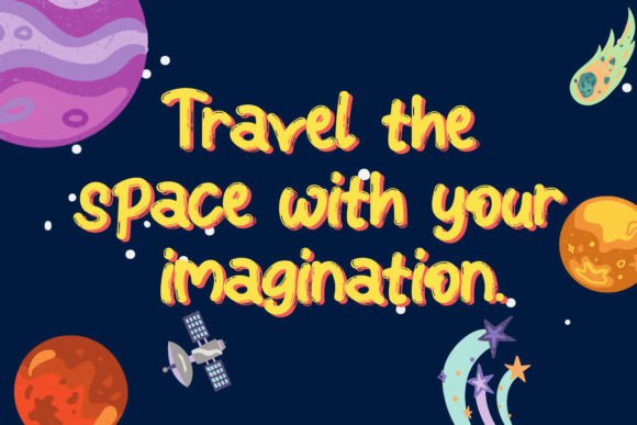 Bigspace Rocket Font - Preview 3