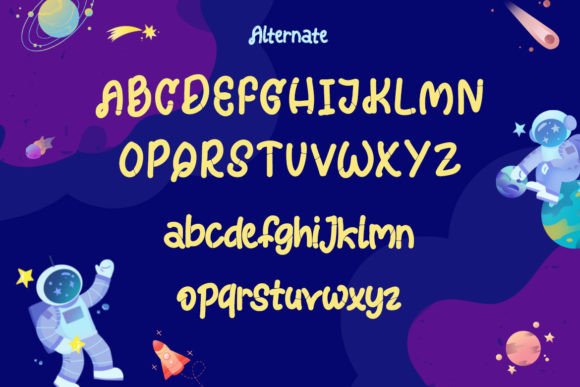 Bigspace Rocket Font - Preview 4
