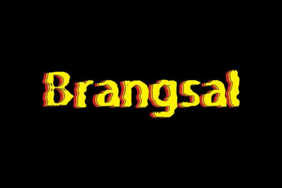 Brangsal Font - Preview 1