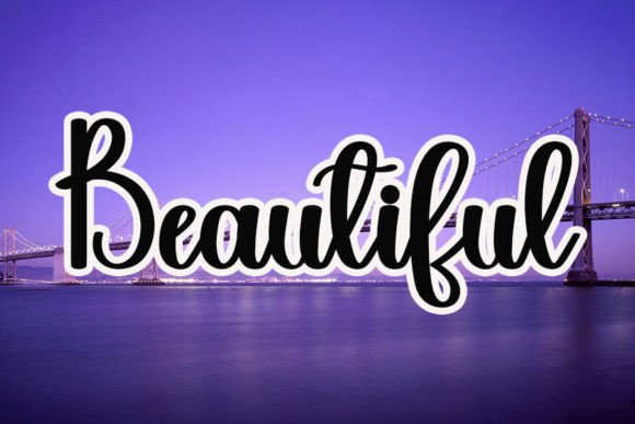Bridge Font - Preview 2