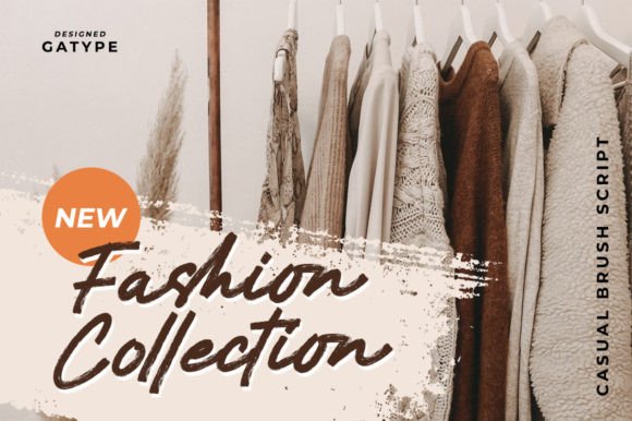 Brushstroke Font - Preview 2