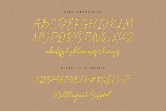Buenos Signature Font - Preview 6