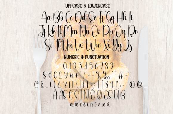 Butter Chiken Font - Preview 6