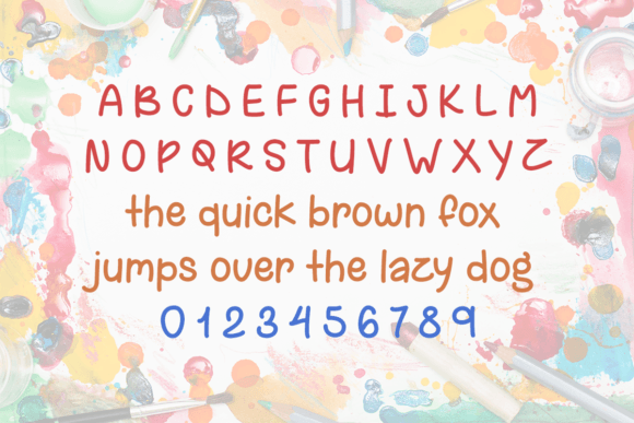 Coffee and Crafts Font - Preview 1