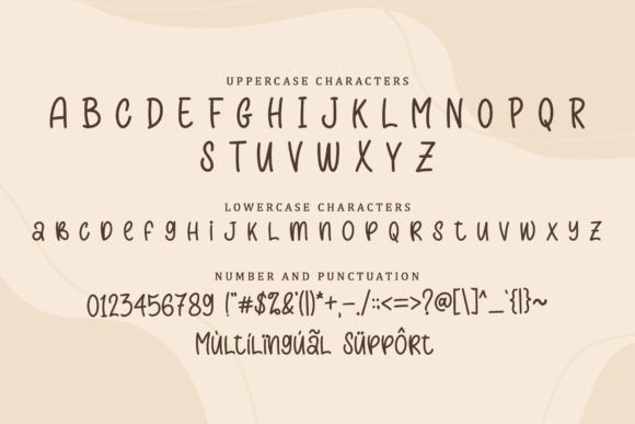 Cream Craft Font - Preview 6