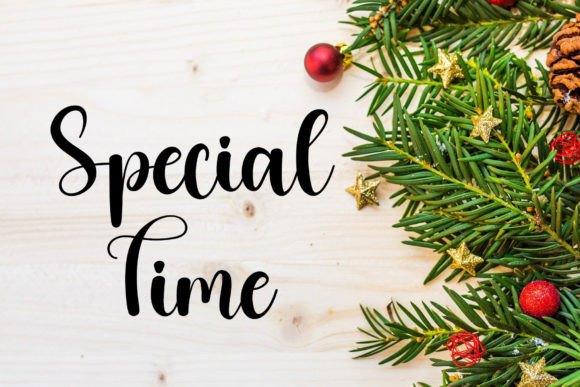 Diary Christmas Font - Preview 5