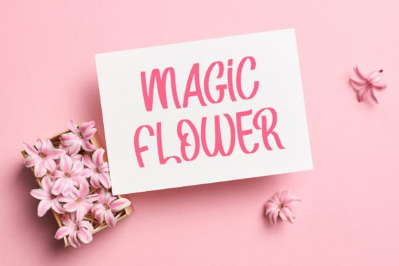 Easter Pink Font - Preview 1