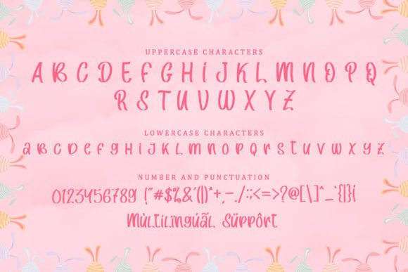 Easter Pink Font - Preview 6