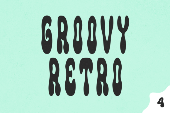 Groovy Retro Font - Preview 3