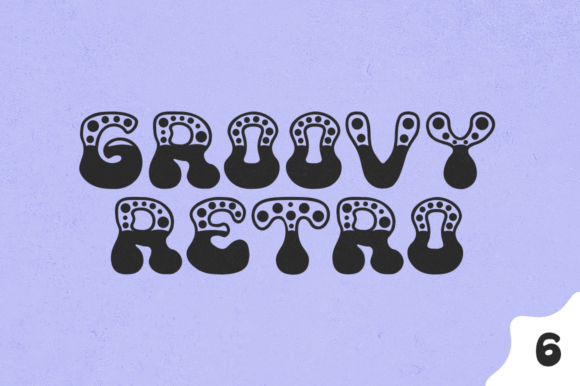 Groovy Retro Font - Preview 5