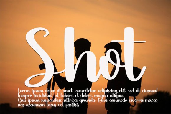 Homing Font PNG with transparent background - Preview 1