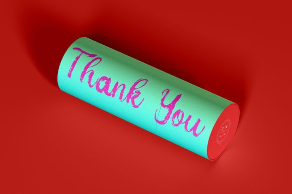 Ink Script Font PNG with transparent background - Preview 4