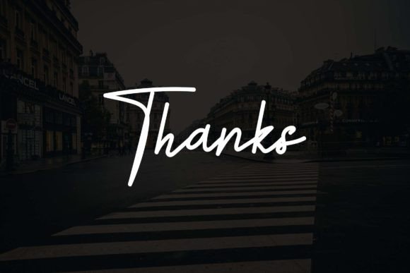 Kertosono Font font preview - 4