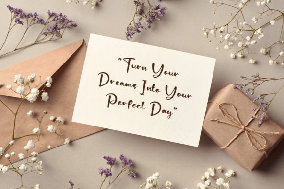 Monday Heart Font PNG with transparent background - Preview 2