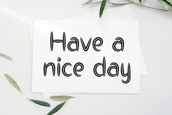 Mullia Font PNG with transparent background - Preview 2