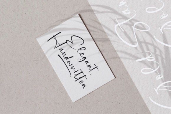 Gold Stamp Font - Preview 2