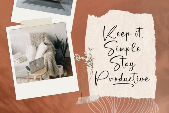 Gold Stamp Font - Preview 6