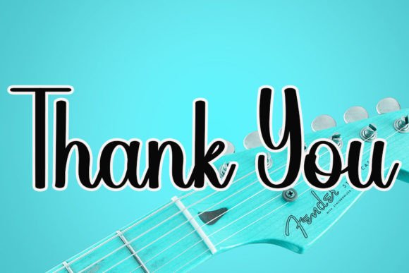 Guitar Font - Preview 5
