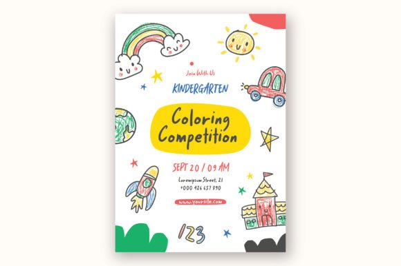 Kids Playtime Font PNG with transparent background - Preview 4