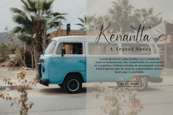 Qireenatta Font PNG with transparent background - Preview 2