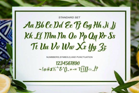 Rejeki Font PNG with transparent background - Preview 3