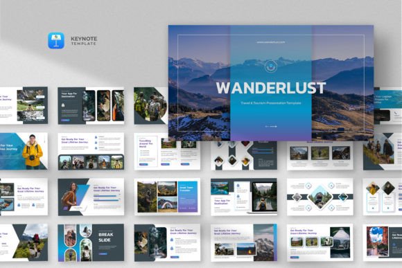 Adventure Travel Keynote Template