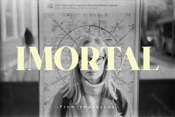 Blonde Momok Font - Preview 2