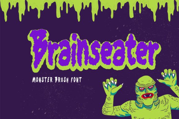 Brainseater Font - Preview 1