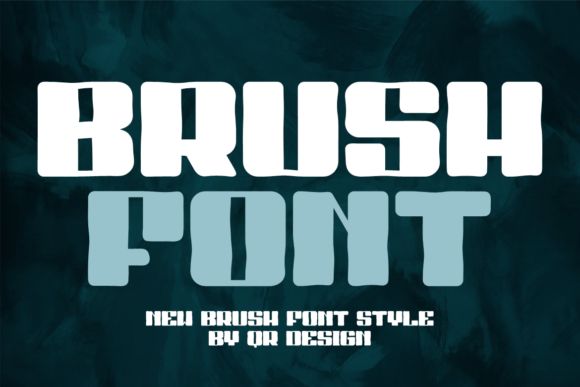 Brank Genihor Brush Font - Preview 1