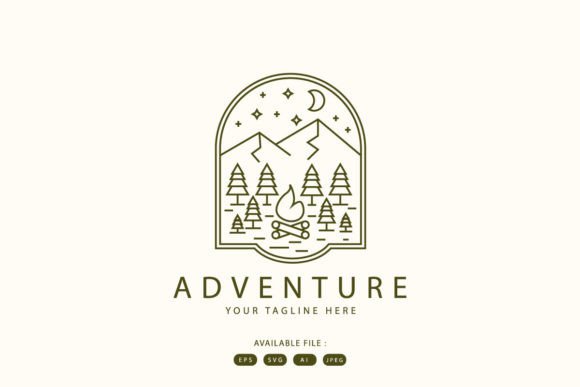 Minimalist Adventure Logo