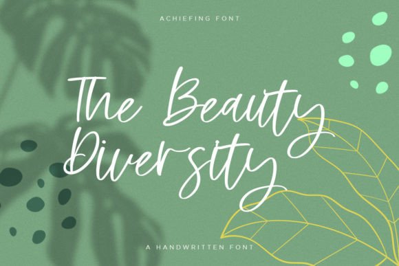 Achieving Font - Preview 1