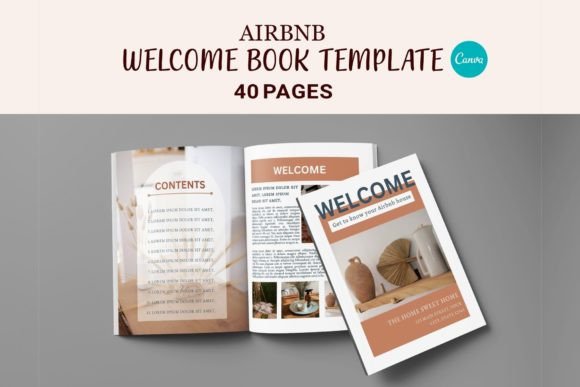 Airbnb Welcome Book Template Canva