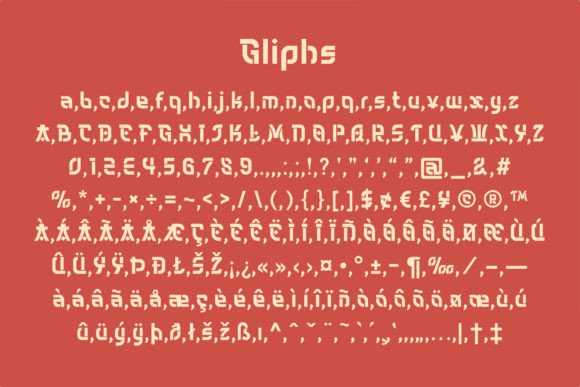 Asian Cyborg Font - Preview 1