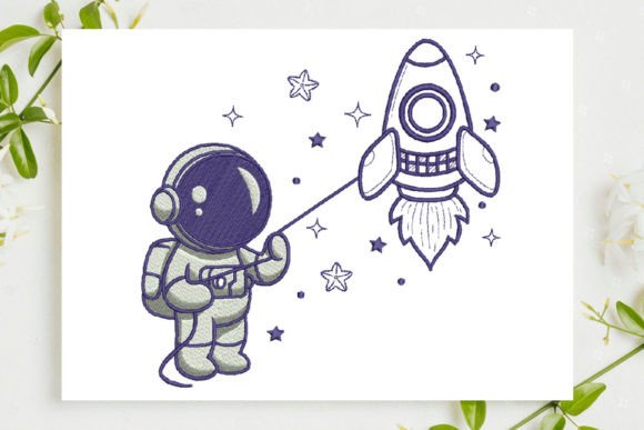 Astronaut Playing